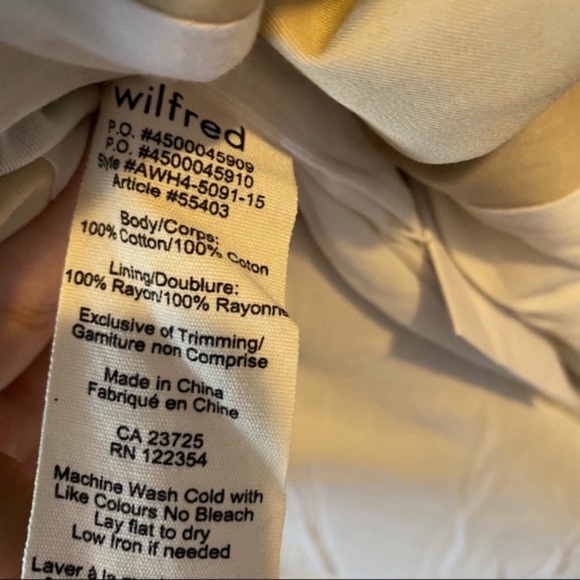 NWT Aritzia Wilfred Severo Trench Coat - Picture 5 of 7